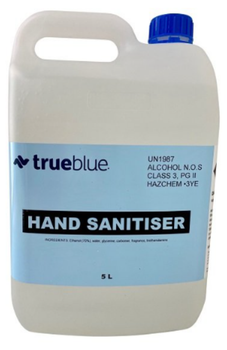 Picture of VERLA BLUE HAND SANITISER 5L