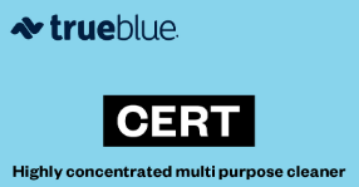 Picture of LABEL - CERT TRUE BLUE