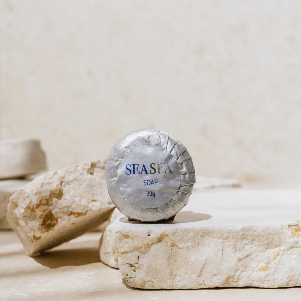 Picture of BATH SOAP 20GM PLEAT WRAP SEASPA 500/CTN