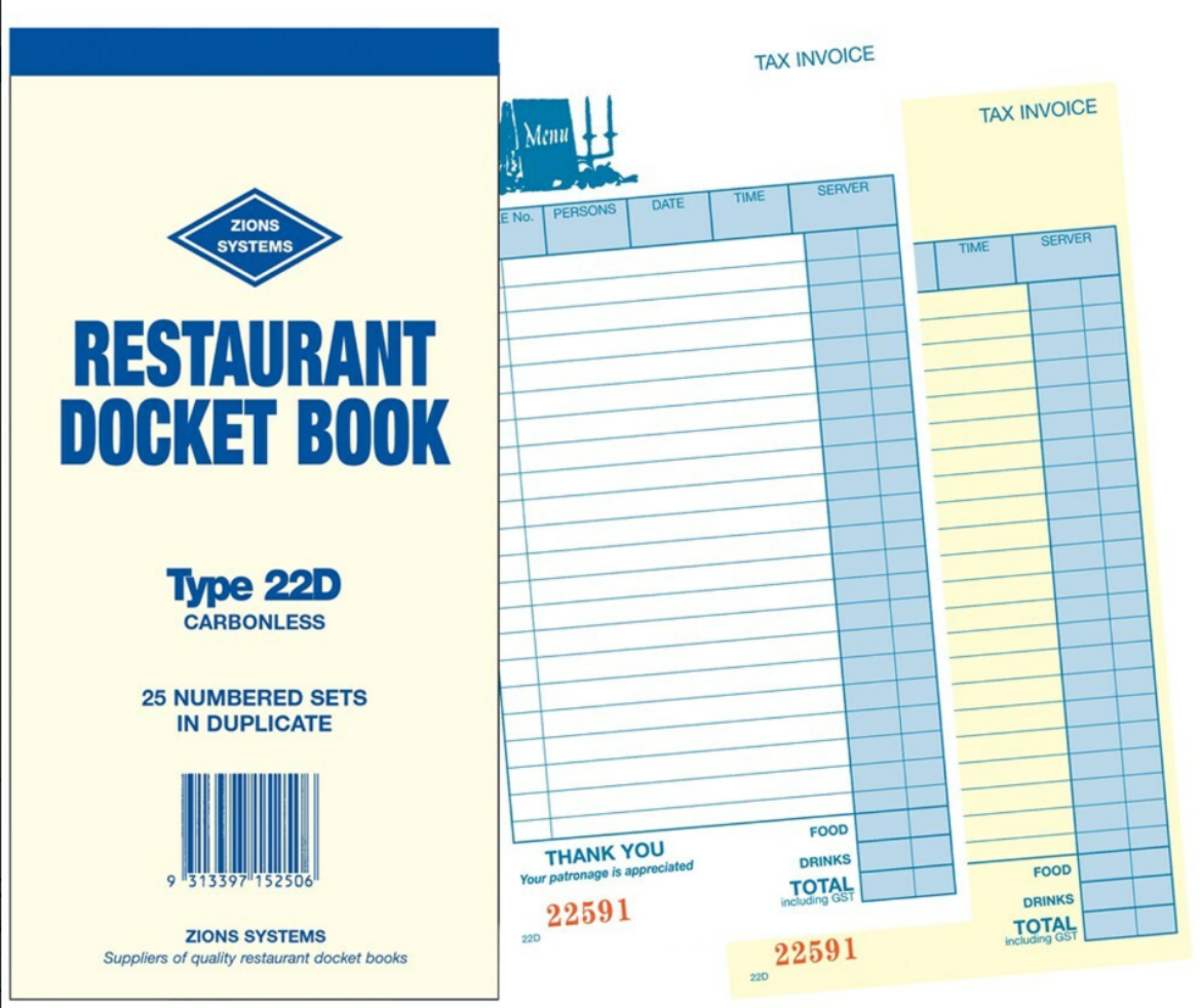 Picture of 22D DOCKET BOOK DUPLICATE