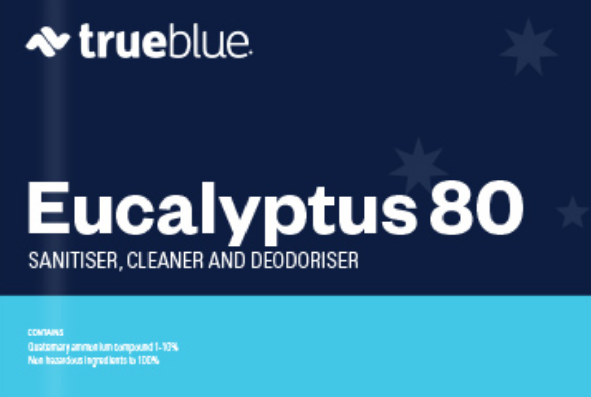 Picture of LABEL - EUCALYPTUS 80 TRUE BLUE