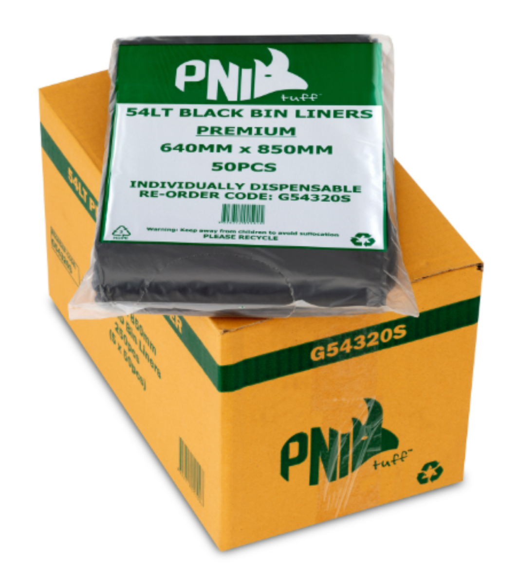 Picture of BIN LINER 54LTR MEDIUM DUTY 250/CTN
