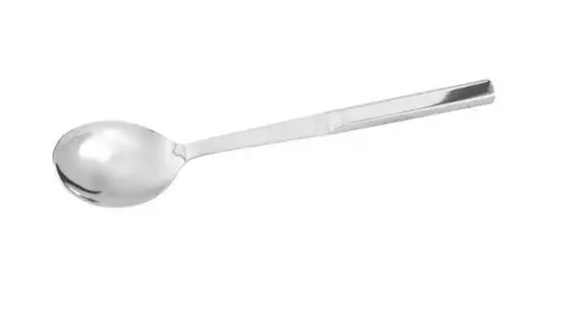 Picture of SALAD SPOON CAST IRON WITH WOOD BASE