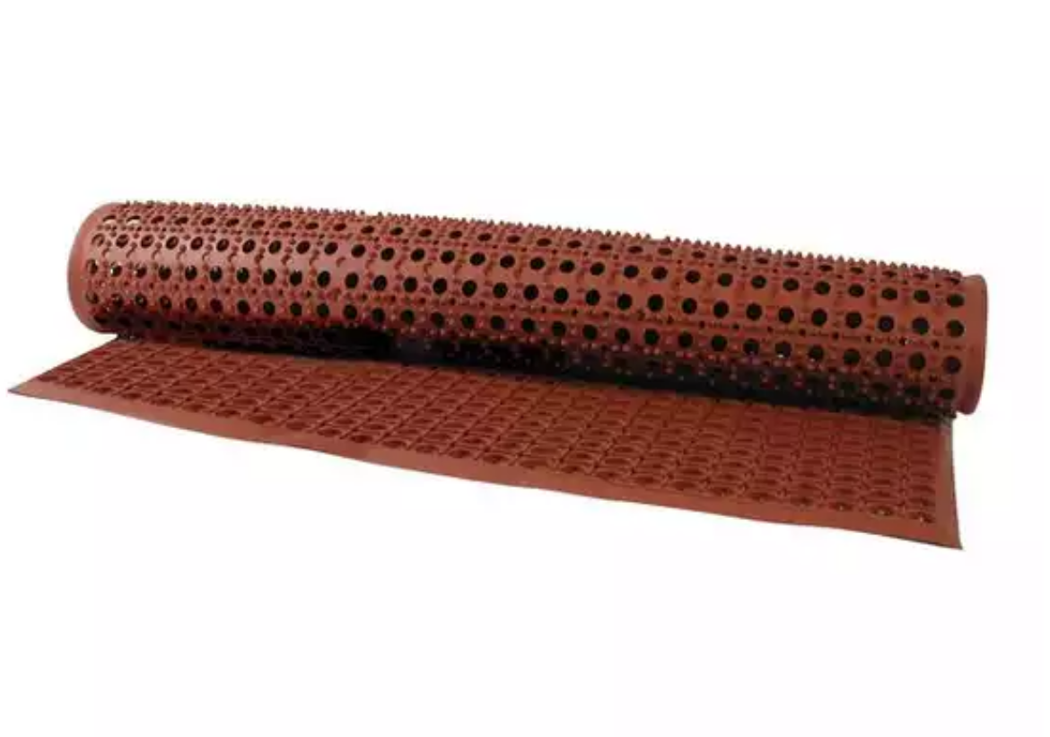 Picture of KITCHEN/CHEMICAL RUBBER MAT TERRACOTTA 1550X930MM
