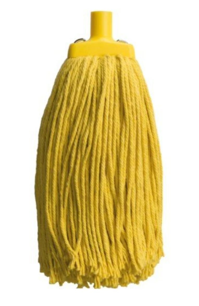 Picture of OATES VALUE MOP HEAD 400G YELLOW MH-VA-01Y