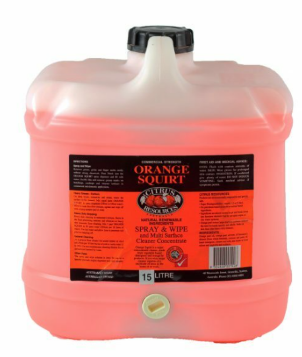 Picture of ORANGE SQUIRT GEN CLEANER 15L CHCR-40015