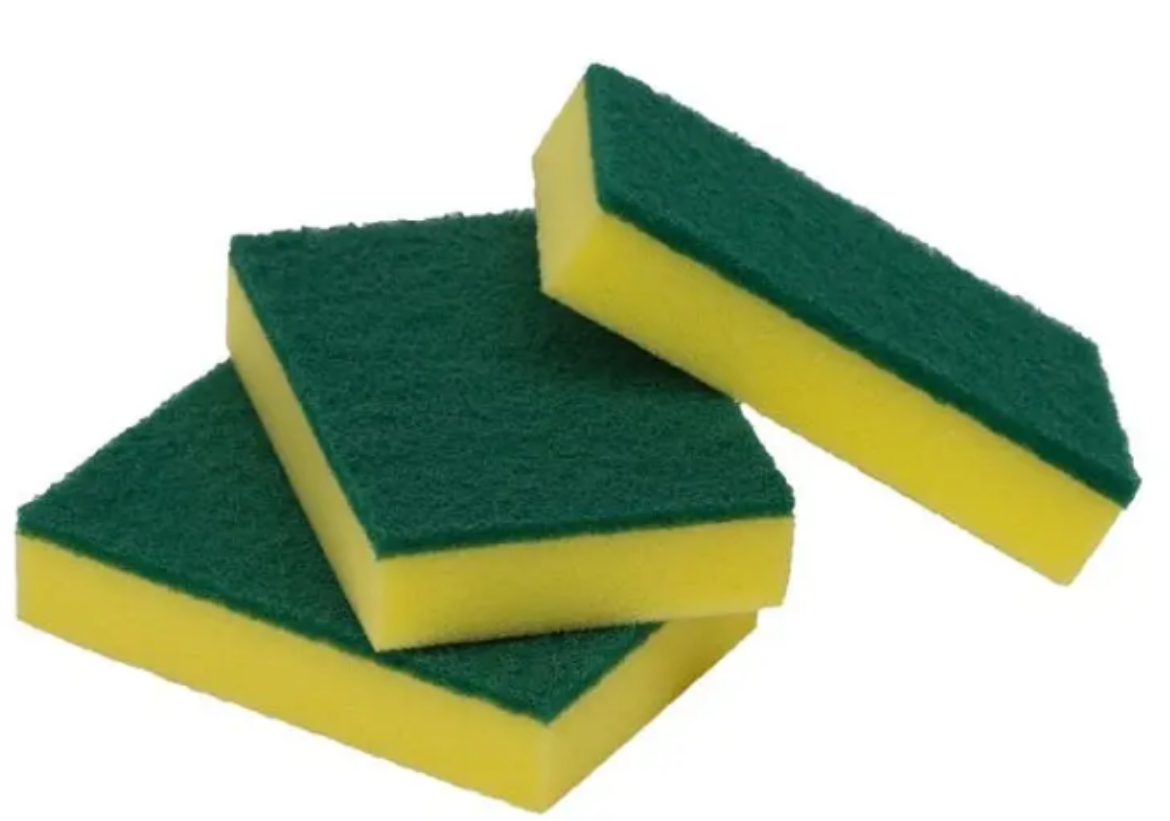 Picture of SCOURER, GREEN & YELLOW 100x150 15/PACK
