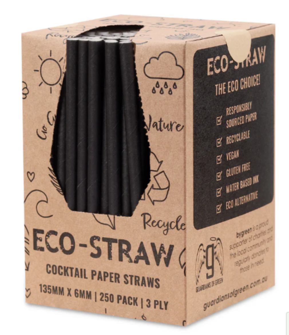 Picture of STRAW, COCKTAIL BLACK 2500/CTN