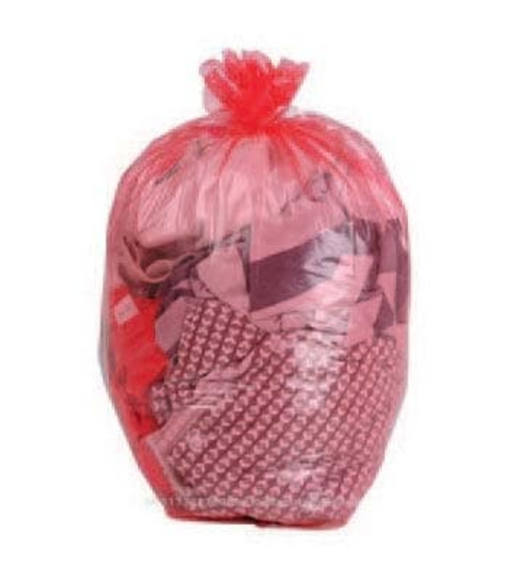 Picture of SOLUBLE SEAM LAUNDRY BAG RED 250/CTN