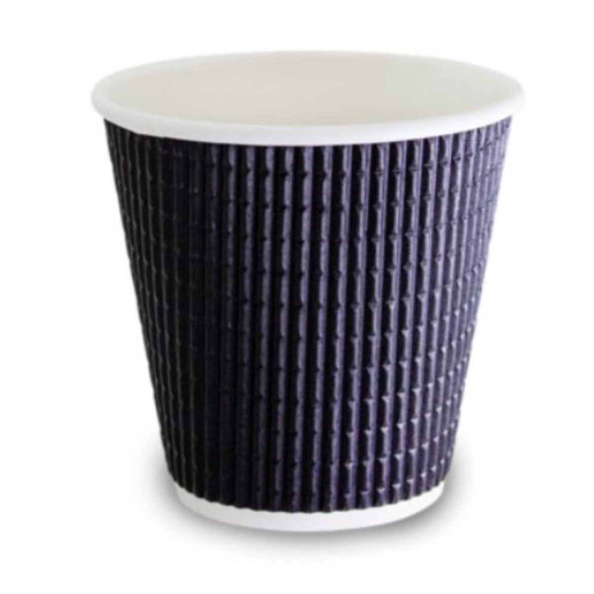 Picture of CUP, COFFEE 8oz BLACK TRIPLE WALL (90mm) 25/PACK 500/CTN