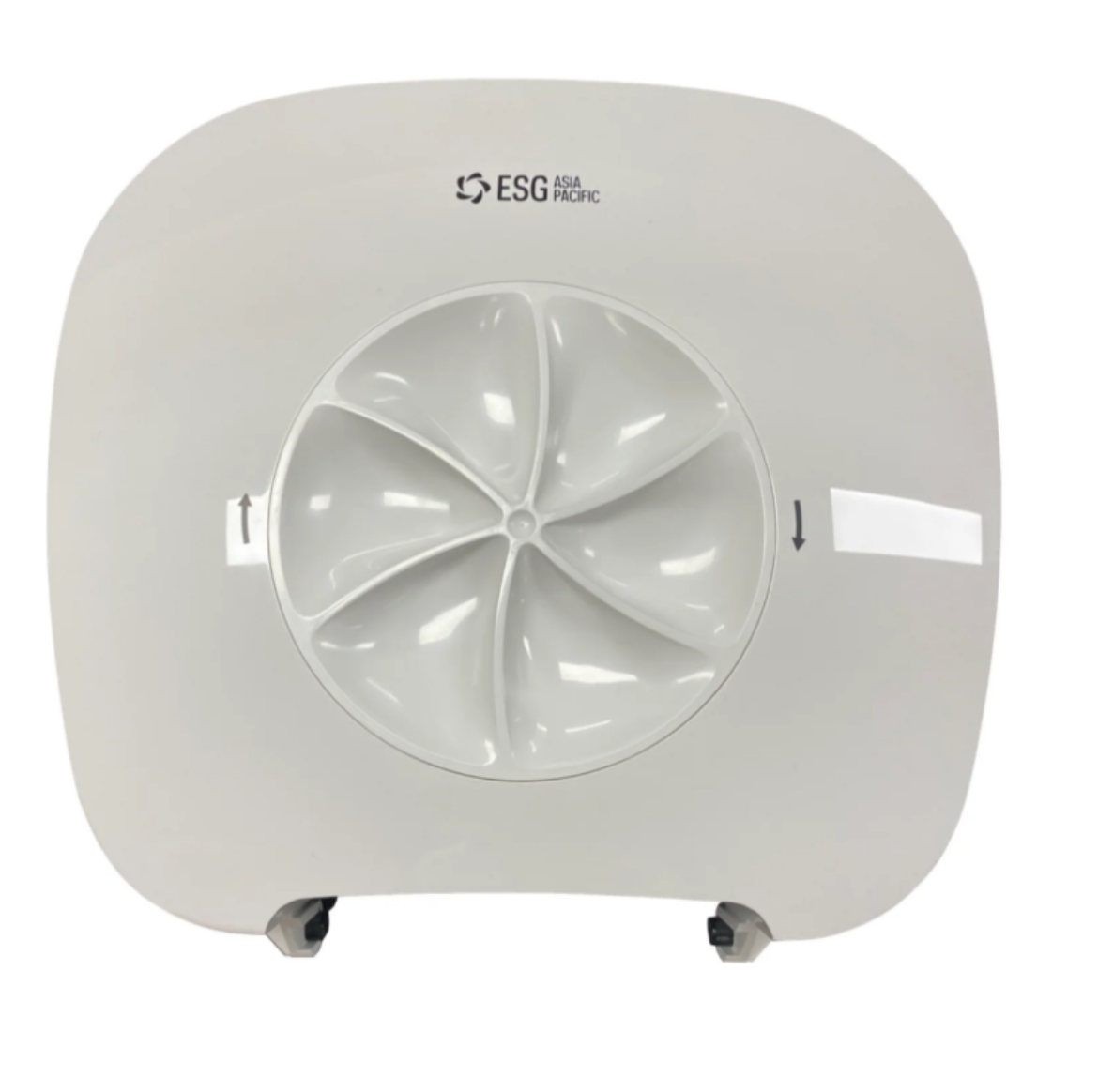 Picture of DISPENSER, TOILET PAPER ESG SLIM 3-ROLL CONTROLLED-USE - WHITE