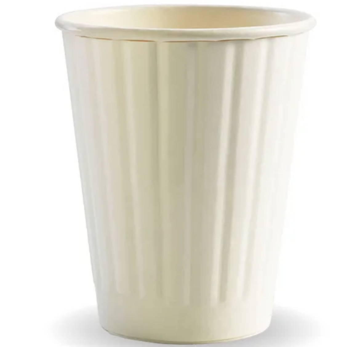 Picture of 225ML(8 OZ) CUP GREEN STRIPE DOUBLE WALL 1000/CTN