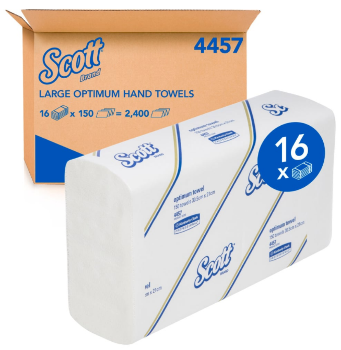 Picture of SCOTT OPTIMUM HAND TOWELS  2400 SHEETS