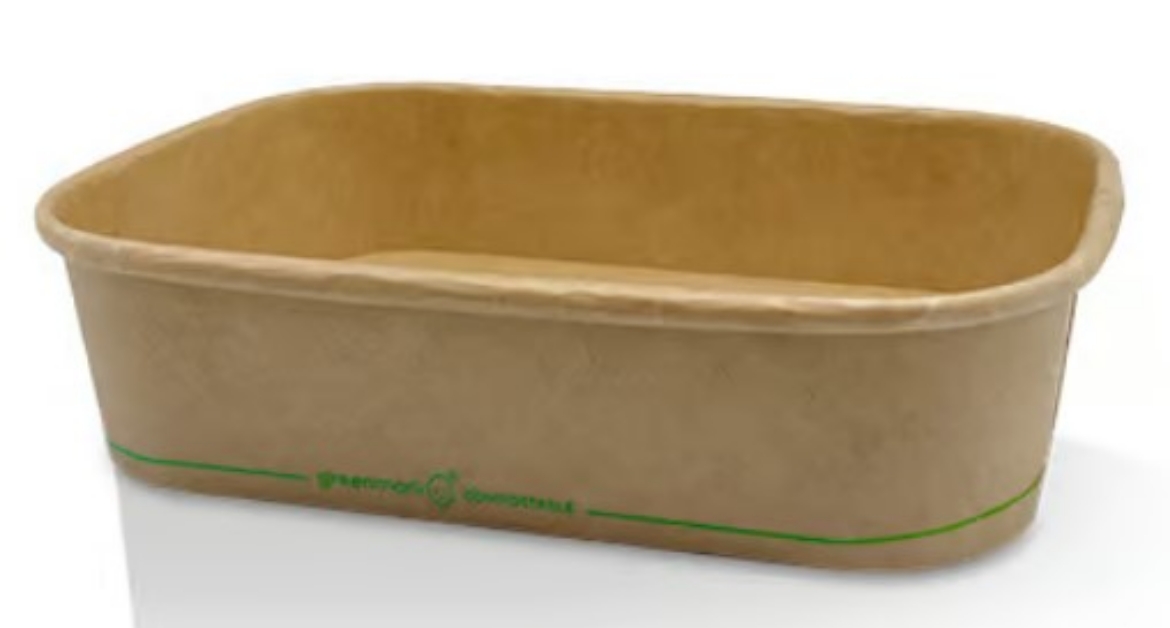 Picture of CONTAINER RECTANGLE 500ml KRAFT CTN300