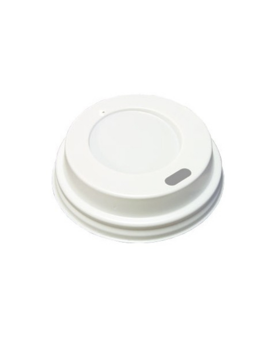 Picture of LID, COFFEE WHITE 8/12/16OZ PREMIUM 50/PACK