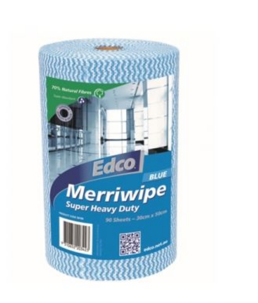 Picture of WIPE, CHUX BLUE SUPER HEAVY DUTY MERRIWIPE