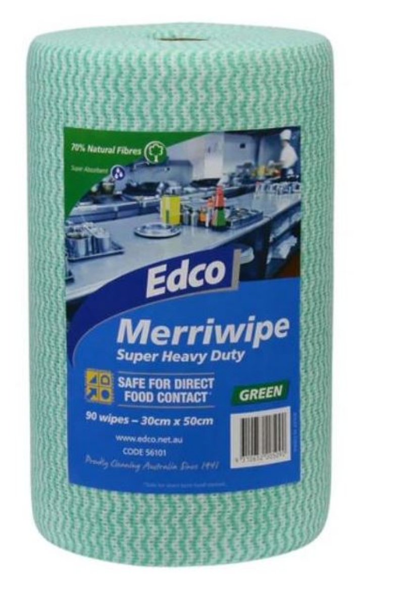 Picture of WIPE, CHUX GREEN SUPER HEAVY DUTY MERRIWIPE
