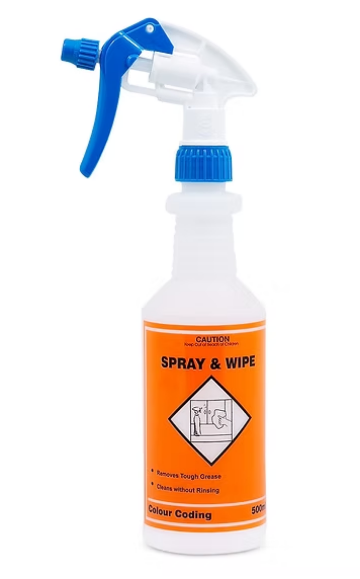Picture of BOTTLE, 500ml SPRAY & WIPE WITH TRIGGER