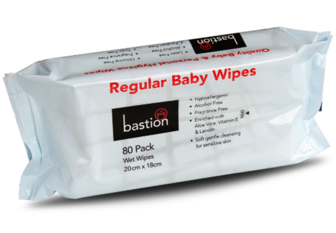 Picture of BABY WIPES 80 SHEETS 20CMX18CM 80 SHEETS X 20/CTN