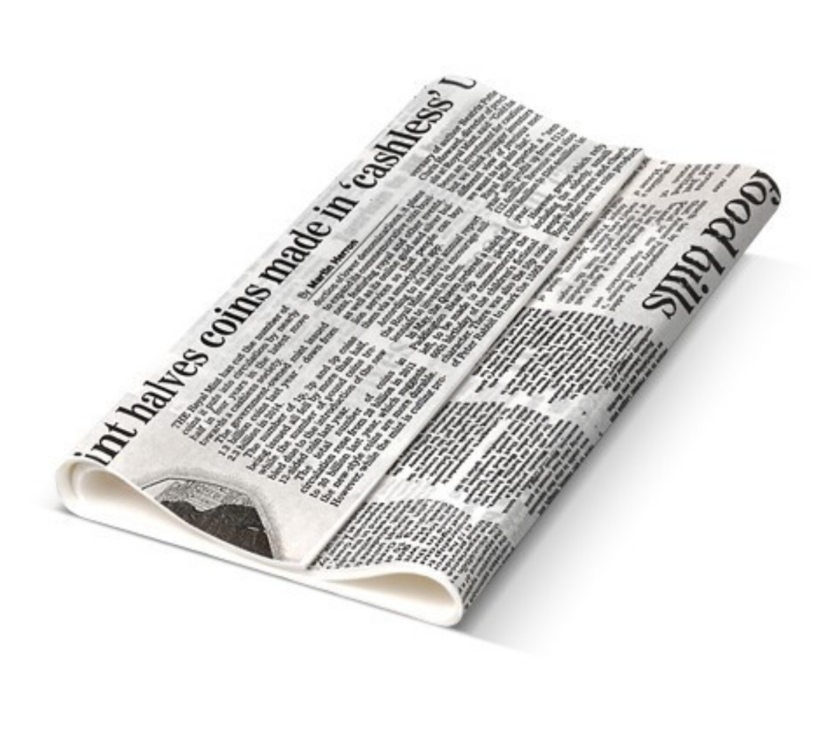 Picture of GREASEPROOF PAPER NEWSPRINT 190x310 200/REAM