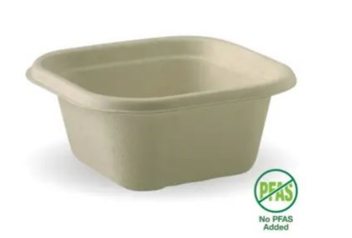 Picture of BOWL, 480ML SQUARE TAKEAWAY BASE 600/CTN