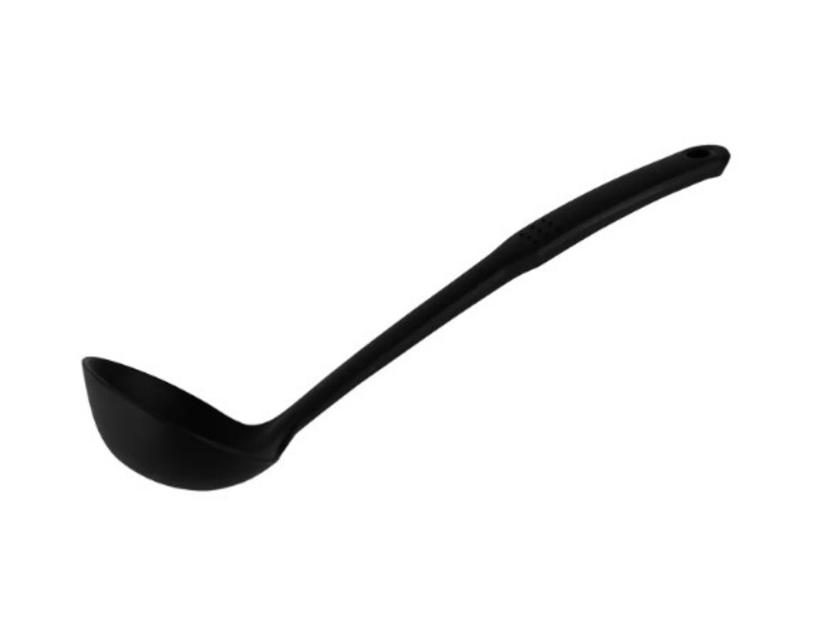 Picture of CHEF INOX CLUB SOUP LADLE NON STICK TEFLON 310x85mm