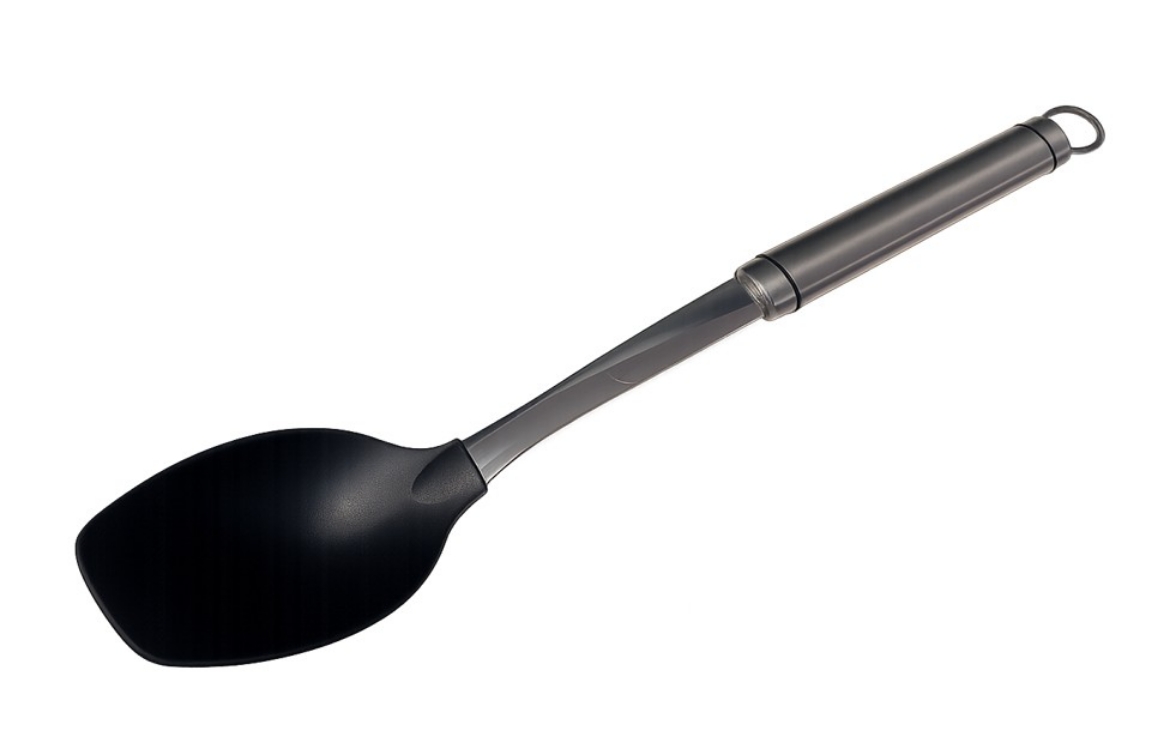 Picture of CHEF INOX COMO SPOON SOLID NON STICK w/S/S HDL 340X62mm