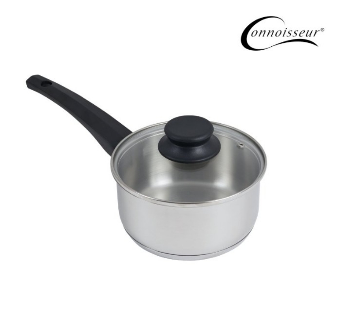 Picture of SAUCEPAN S/S 1L WITH GLASS LID 160MM