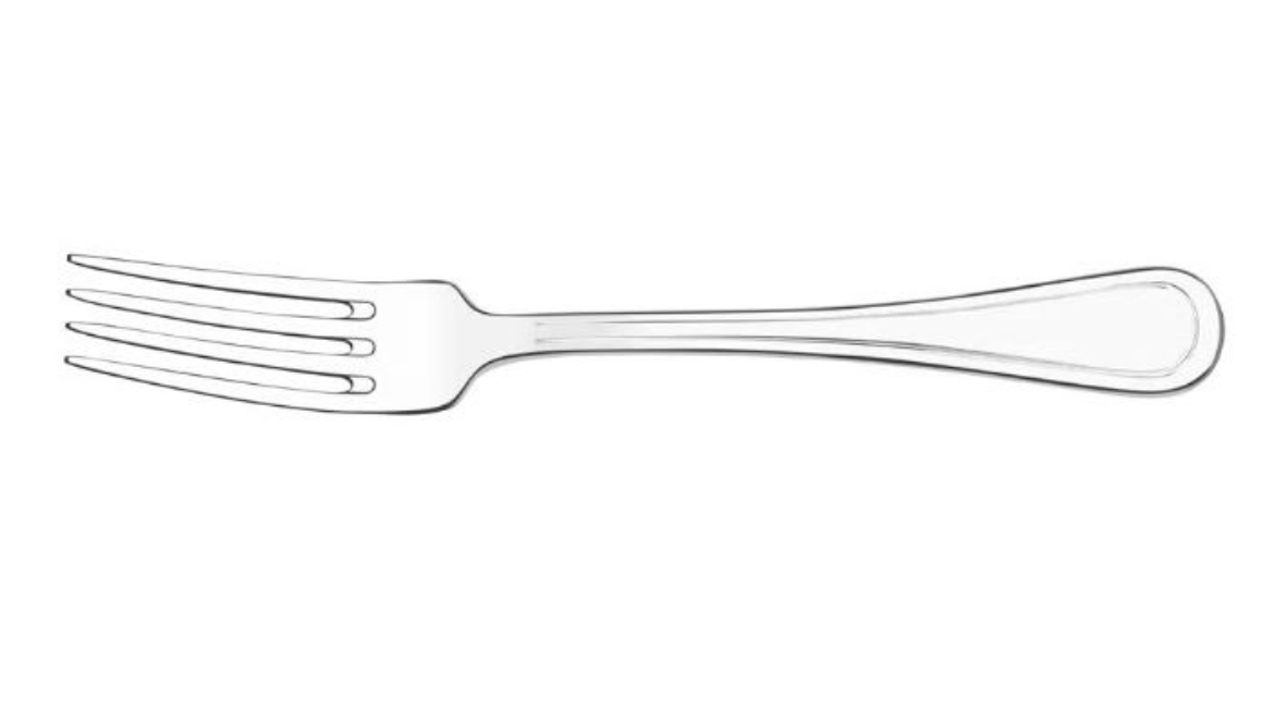 Picture of TABLEKRAFT MIRABELLE TABLE FORK 18/10 200mm 12/PK