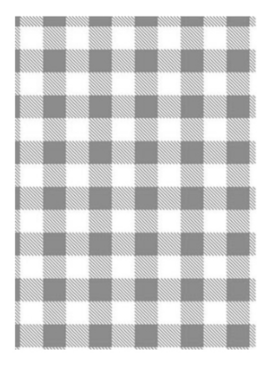 Picture of GREASEPROOF PAPER BLACK GINGHAM 200x330 1/4 CUT 1000/CTN