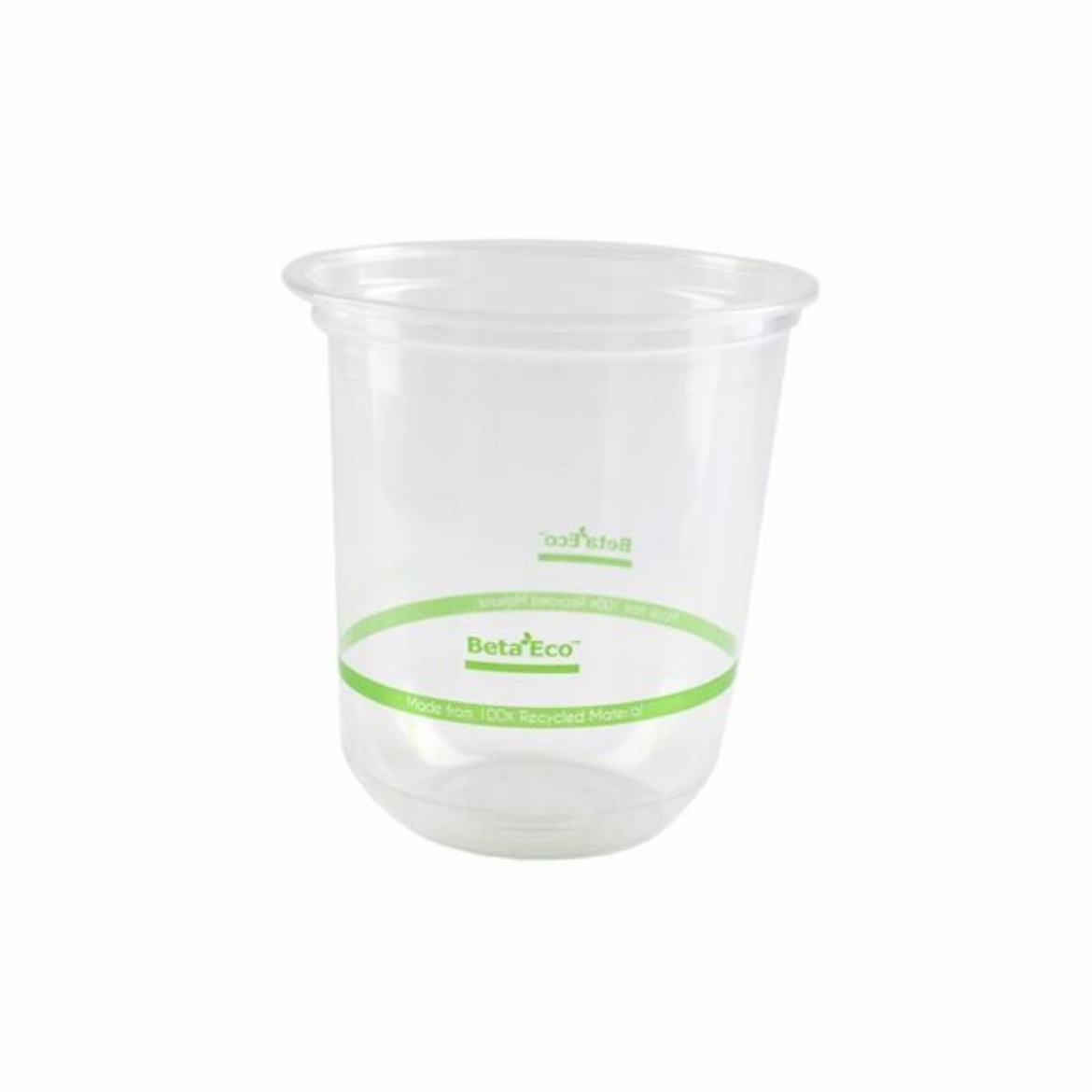 Picture of BETAECO RPET GREEN STEMLESS U SHAPE CUP 12oz (360ML) 1000/CTN