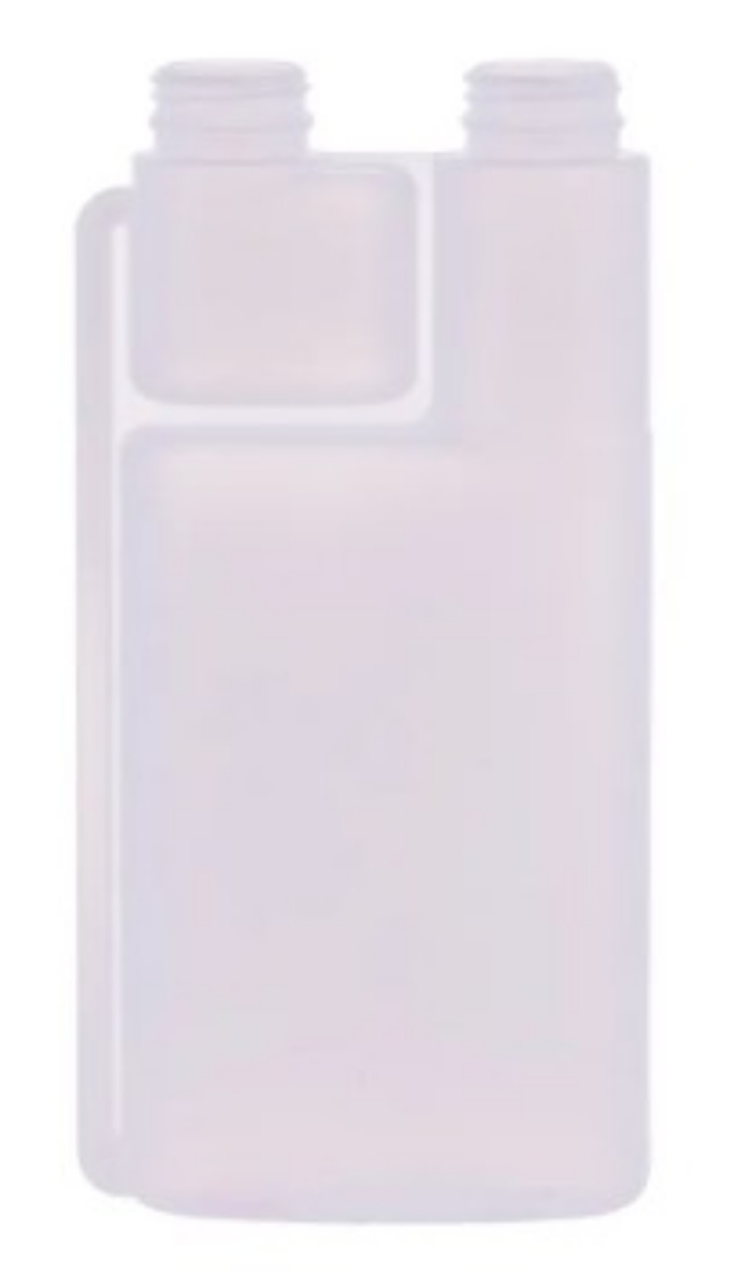 Picture of TWIN CHAMBER BOTTLE 1L HDPE (38MM) - 100ML CHAMBER (BOTTLE ONLY - SUITS CAPS 806340)