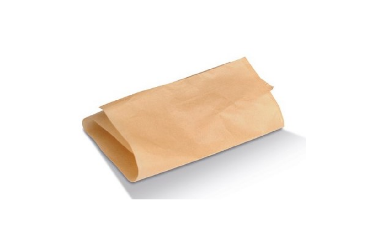 Picture of GREASEPROOF PAPER BROWN 410x330 1/2 CUT 800/REAM