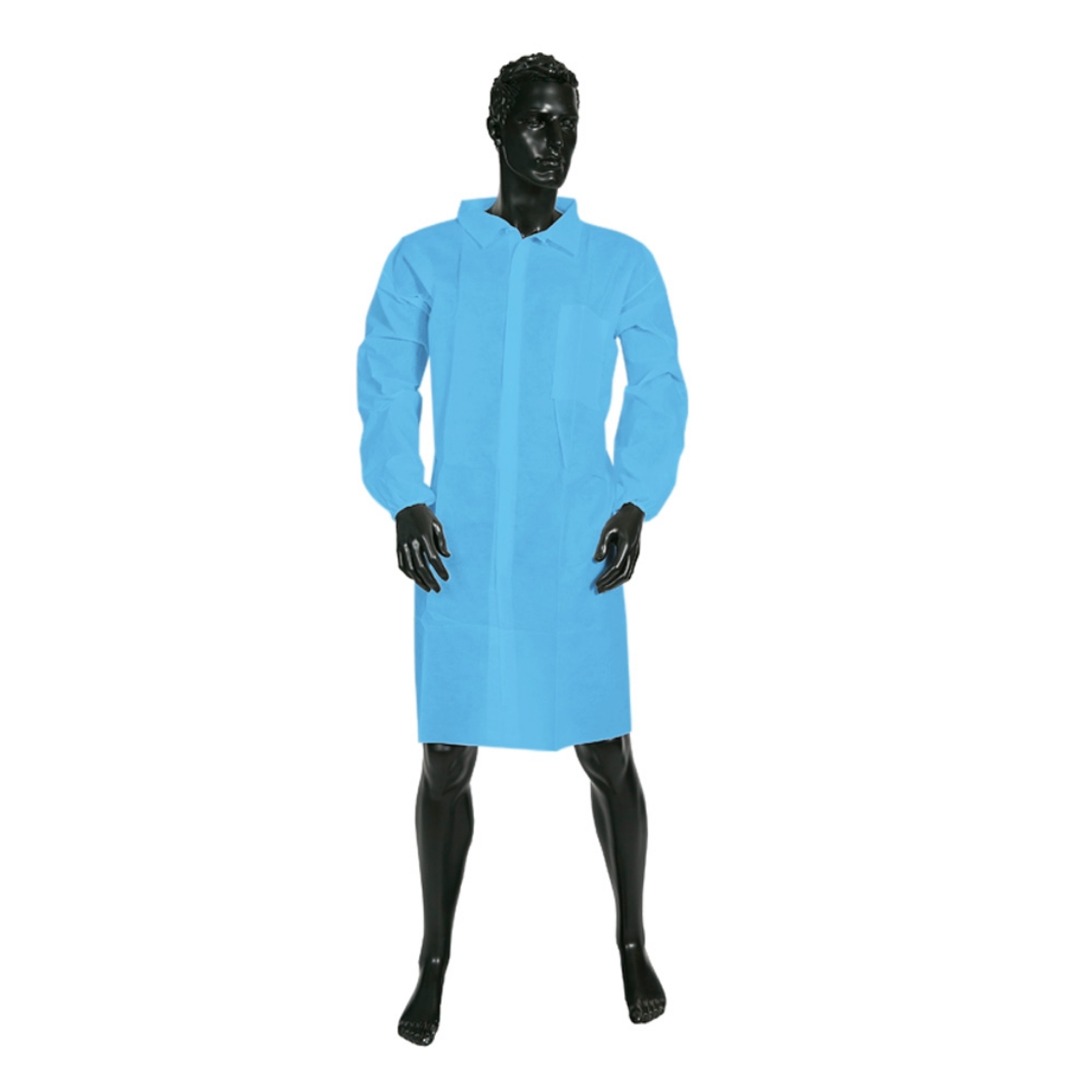 Picture of LAB COAT BLUE WITH VELCRO 50/CTN