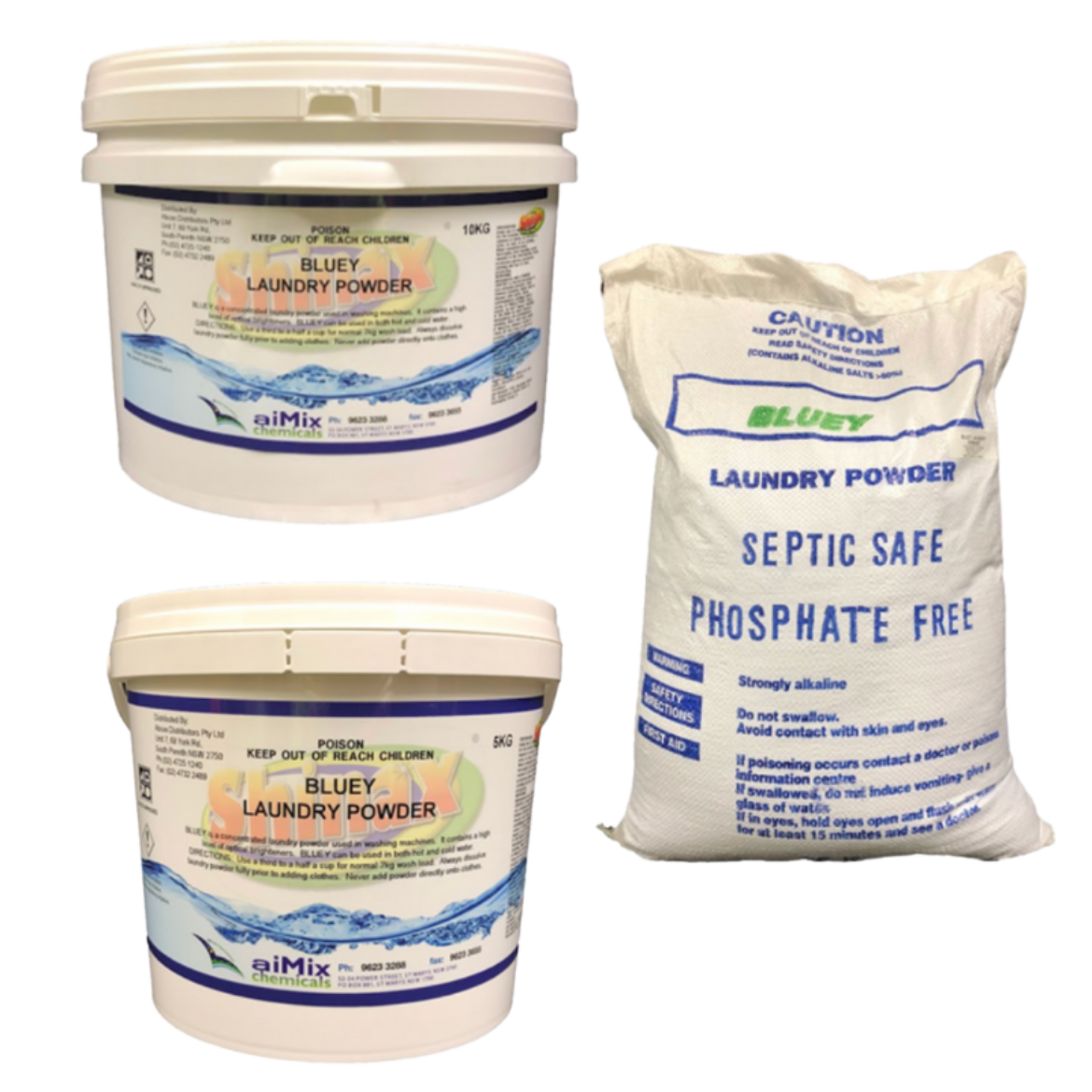 Picture of BLUEY LAUNDRY POWDER 25KG