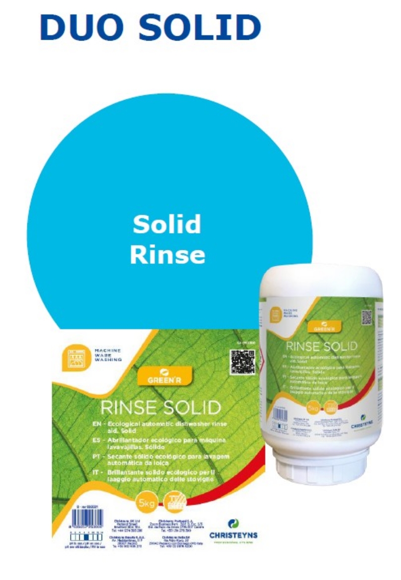 Picture of GREEN’R AUTODISH SOLID RINSE 3.6KG 2/CTN