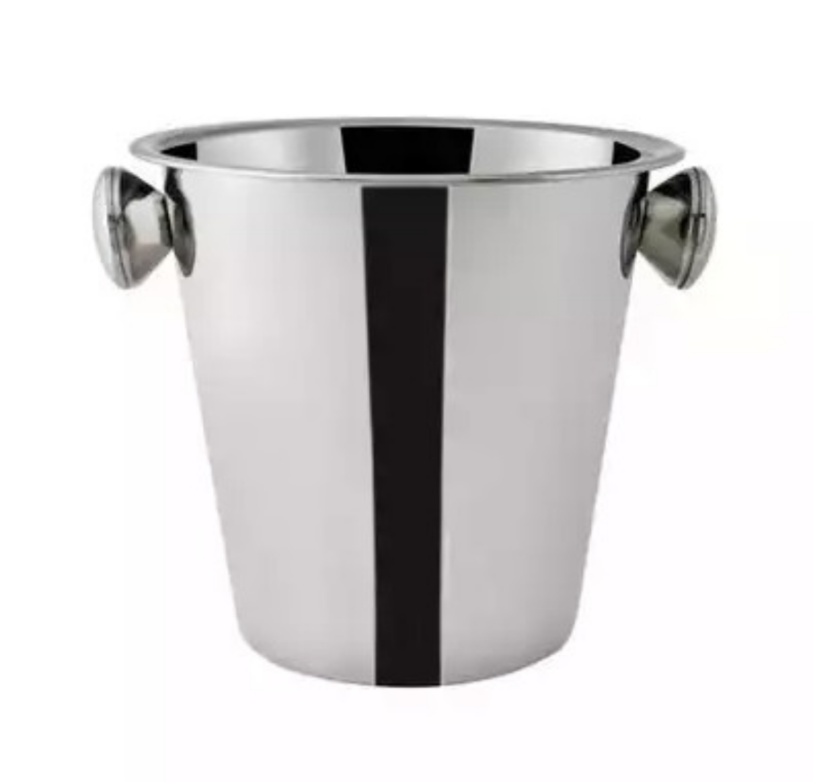 Picture of BUCKET, WINE MIRROR POLISHED WITH KNOBS
