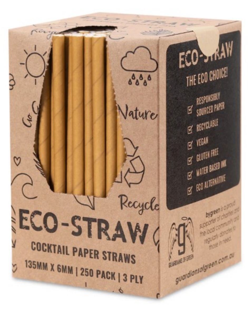 Picture of STRAW, COCKTAIL KRAFT 2500/CTN