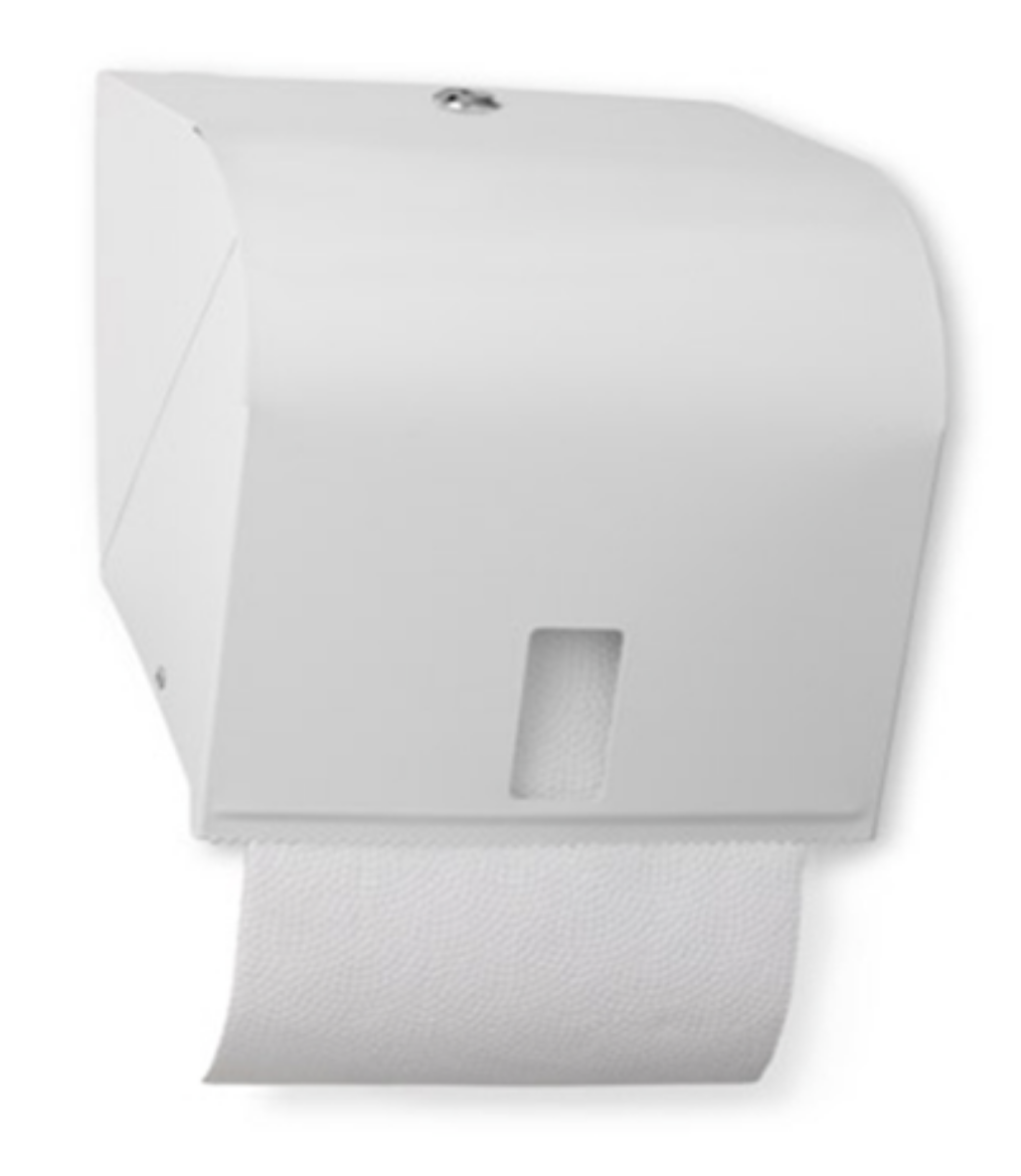 Picture of PAPER ROLL TOWEL METAL DISPENSER - WHITE