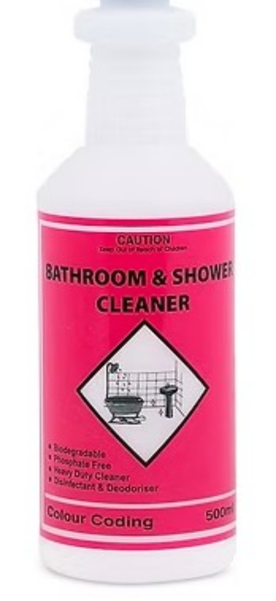 Picture of BOTTLE, 500ml BATHROOM & SHOWER CLEANER WITH TRIGGER