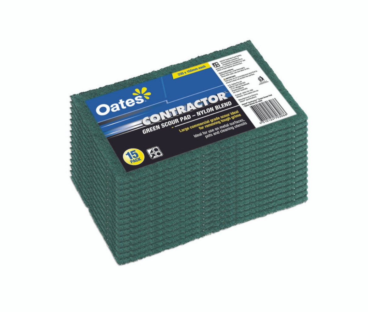 Picture of SCOURER, GREEN 230x150 15/PACK