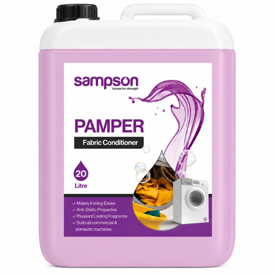 Picture of PAMPER FABRIC SOFTENER CONDITIONER 20L