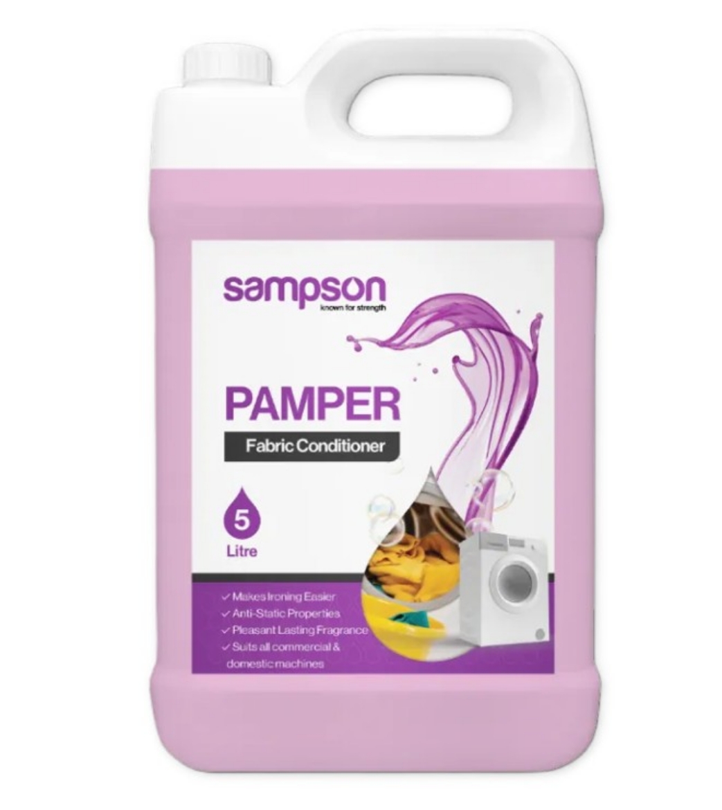 Picture of PAMPER FABRIC SOFTENER CONDITIONER 5L