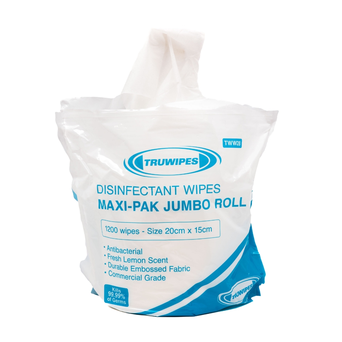 Picture of ANTIBACTERIAL GYM WIPES MAXX-PACK 2X1200SHEET ROLLS 2/CTN