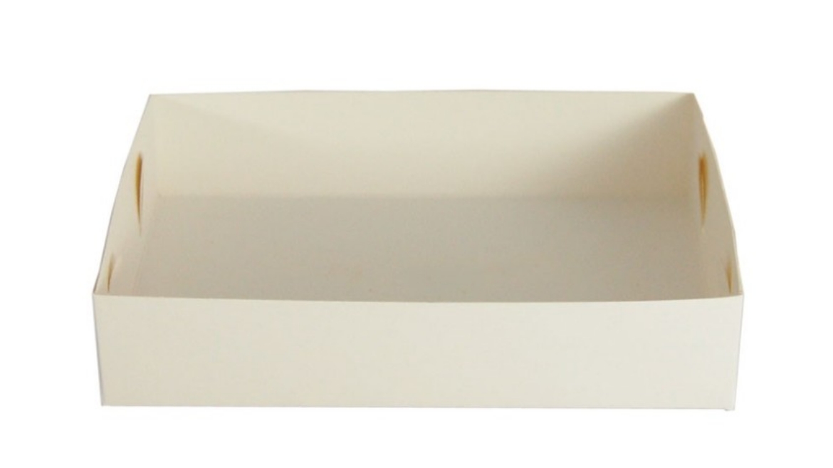 Picture of CAKE TRAY WHITE SMALL 184X125X45 200/PKT