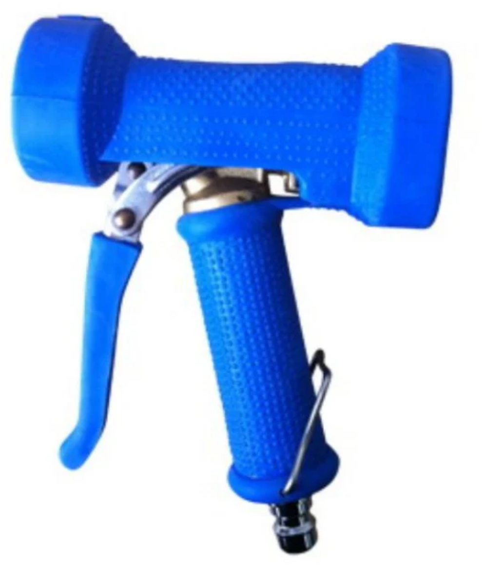 Picture of SPRAY GUN - BLUE HEAVY DUTY (WITH NIPPLE)