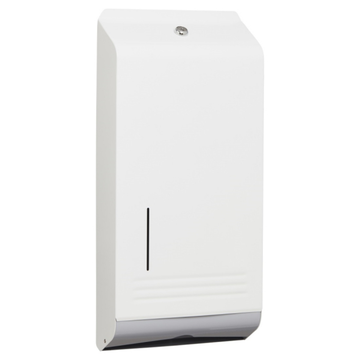 Picture of DISPENSER, INTERLEAF COMPACT WHITE METAL