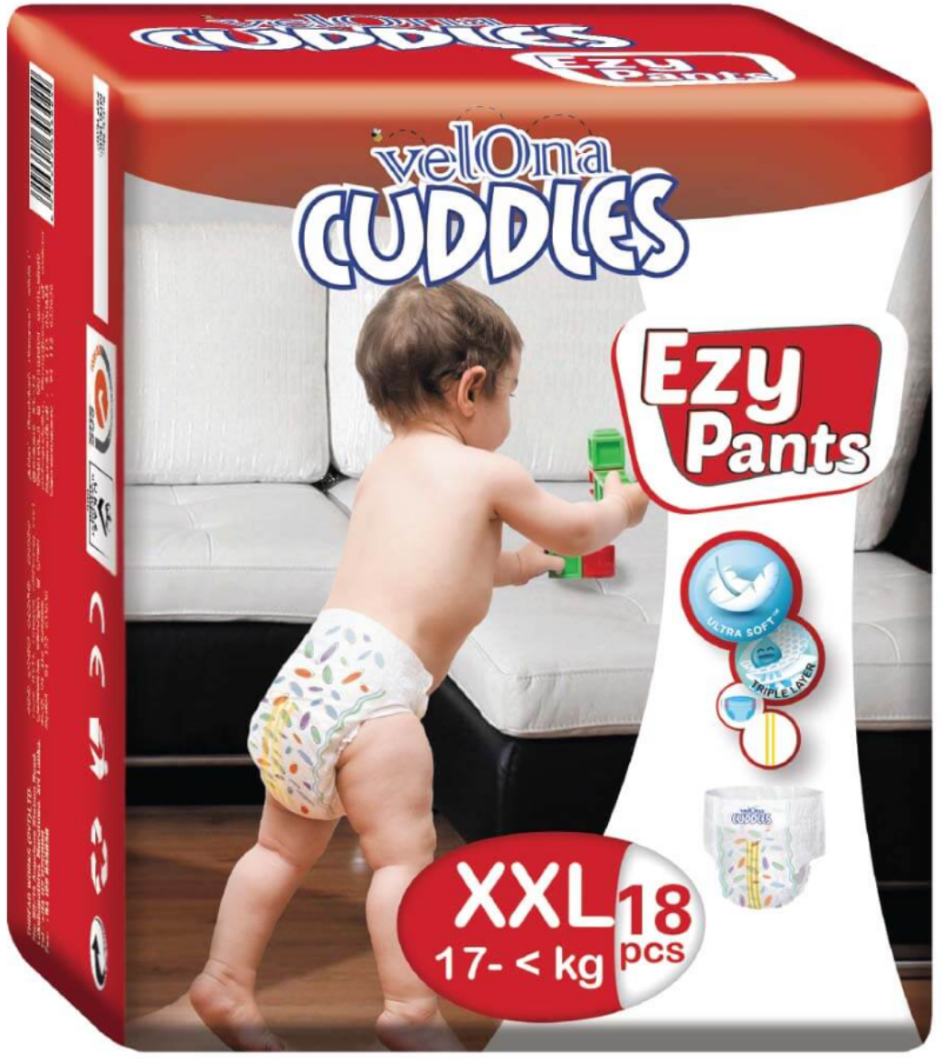 Picture of VELONA CUDDLES EZY PANTS-18XXL 216/CTN