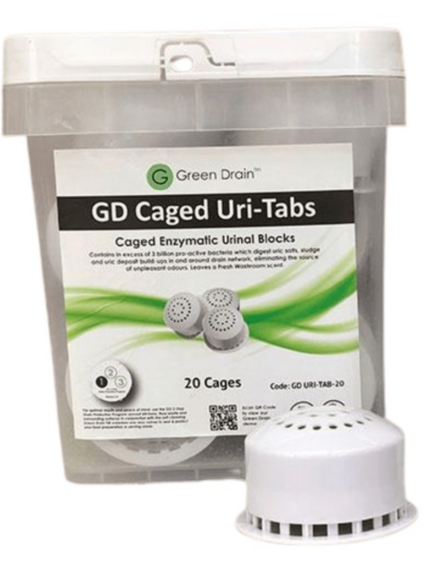 Picture of ECOGREEN URINAL URI-TABS (CAGED BIO BLOCKS) 20/CTN