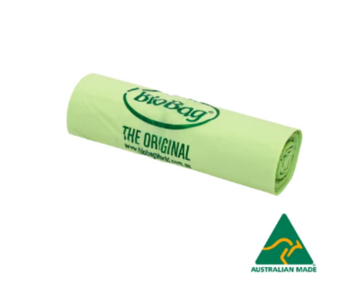 Picture of BIOBAG COMPOSTABLE BIN LINER 50L SUPERLINE 600MMX940MM 32BAGS/PK 14PKS/CTN